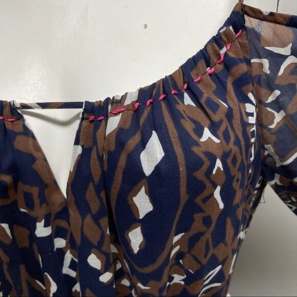 ANTHROPOLOGIE  Convivial PomPom TASSEL Dress 6 8 - Picture 8 of 15